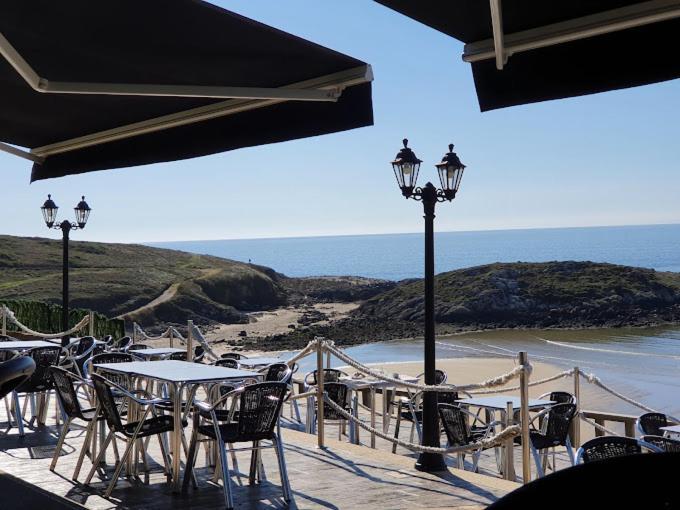Apartamento Playa De Lires Cee Exteriör bild
