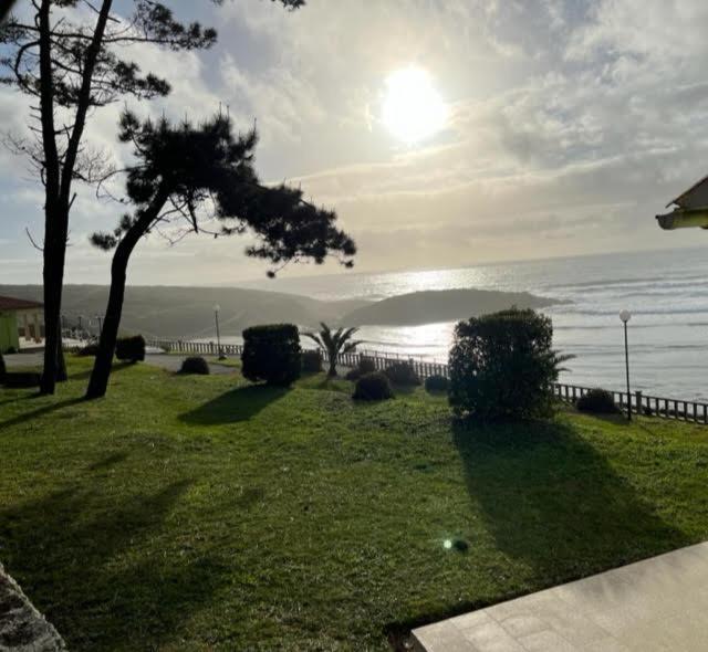 Apartamento Playa De Lires Cee Exteriör bild